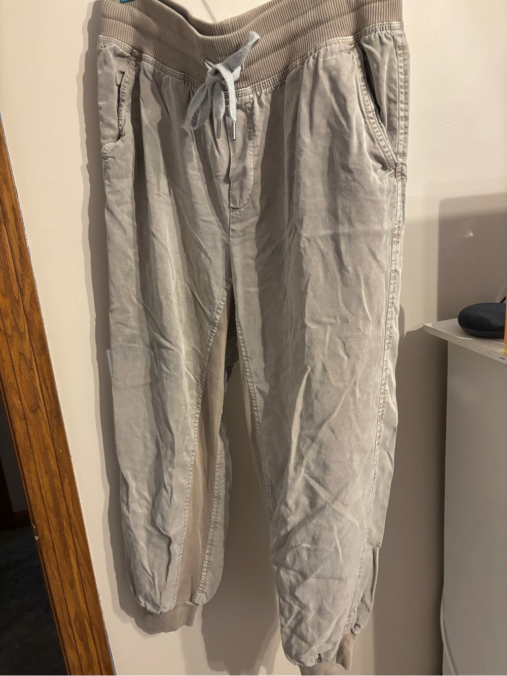 aerie  Light Taupe Drawstring Joggers